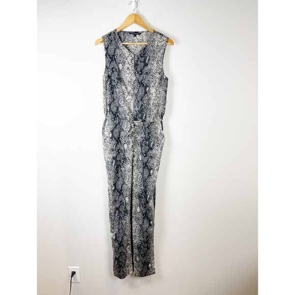 W118 by Walter Baker Miranda snakeskin print jumpsuit - Picture 2 of 8